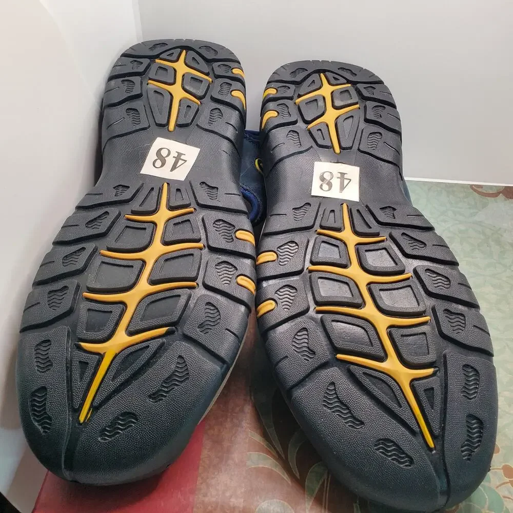 FLARUT Men's Sport Sandals Outdoor Hiking Sandals Closed Toe Leather US 14 EU 48